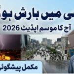 Karachi Weather Forecast Today 2026 Heavy Rain Prediction